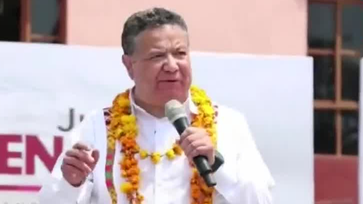 Julio Menchaca cumple siete meses como gobernador del estado de Hidalgo