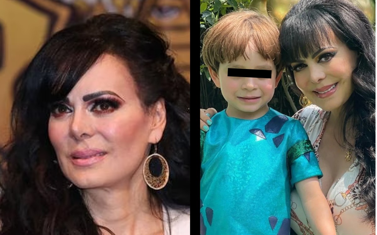 Maribel Guardia y su nieto José Julián. | ESPECIAL