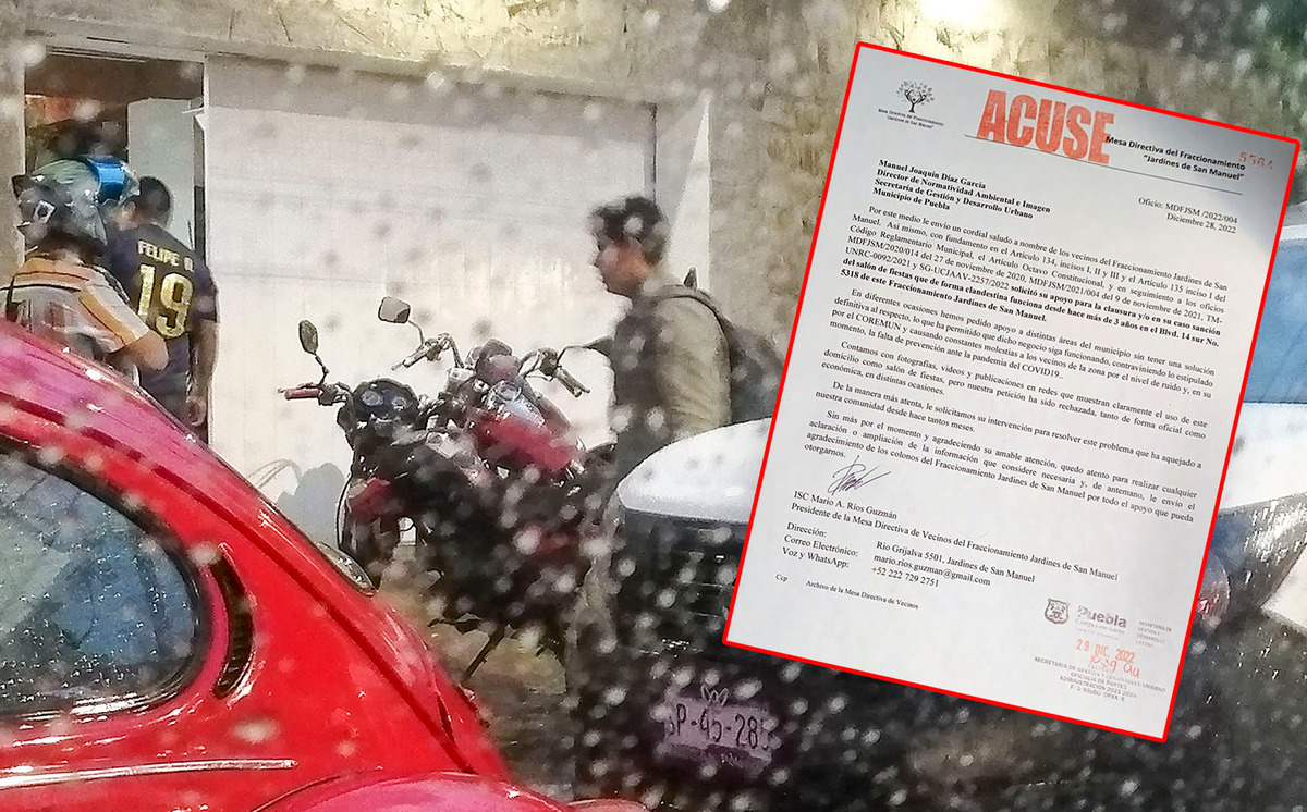 Organizan fiestas clandestinas en Jardines de San Manuel | Andrés Lobato