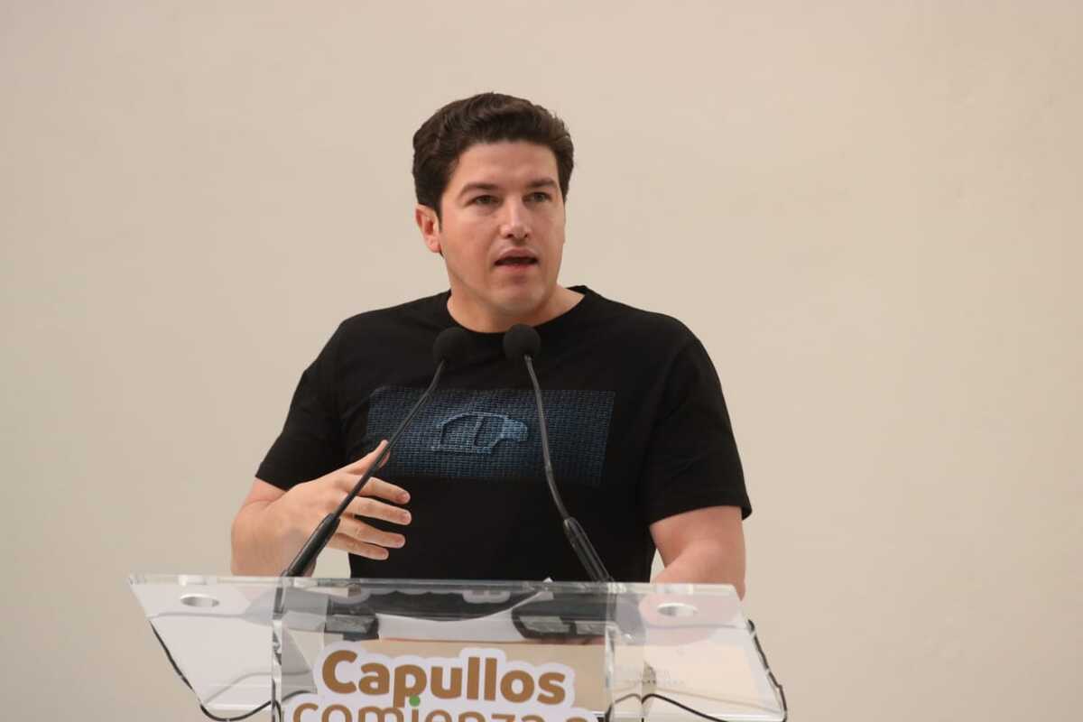 Samuel García, gobernador de Nuevo León. Foto: Raúl Palacios