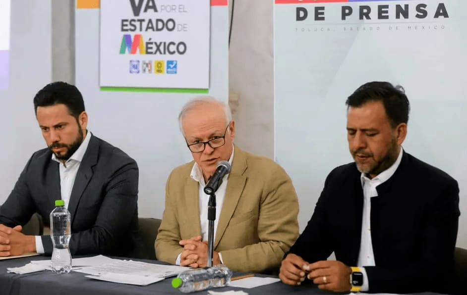 Coalición 'Va por el Estado de México' no acepta cambio de fecha para debate