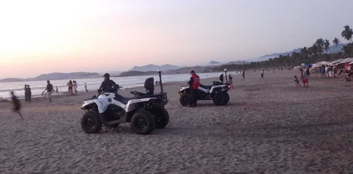 Cuidan tránsito de turistas en Guerrero. (Especial)