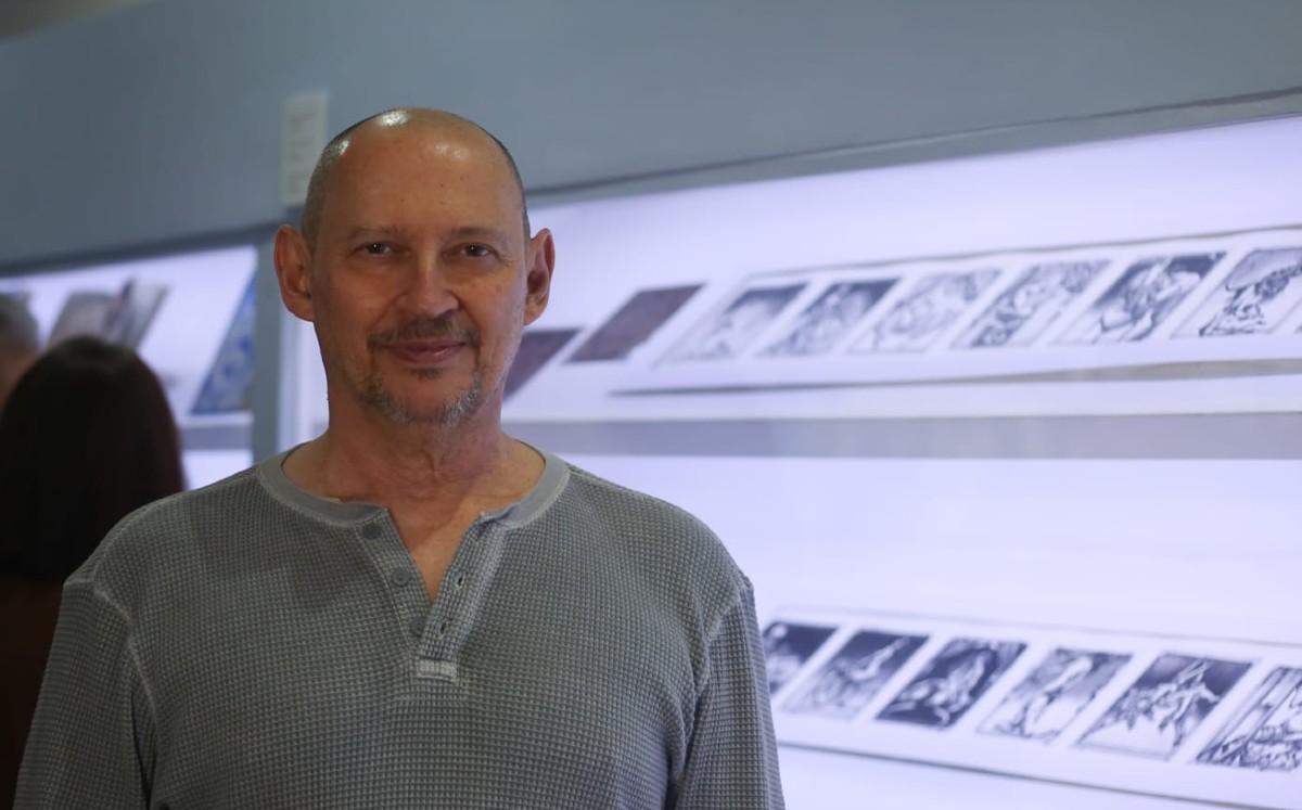 Eko de la Garza, discípulo de Vlady | Foto: Araceli López