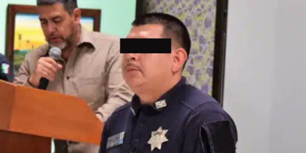 El jefe de la policía fue detenido en Matehuala. (Especial)