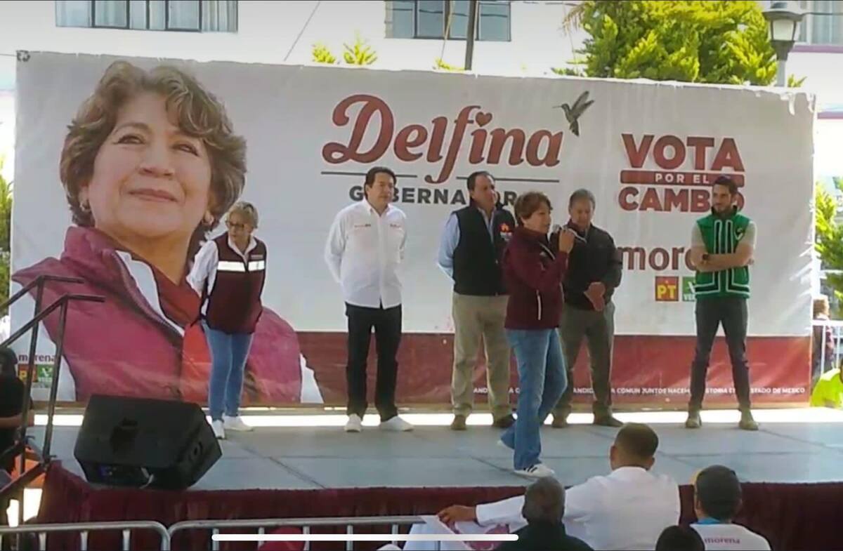 "Ya tengo 60 años, ya el miedo está más allá que para acá": Delfina Gómez. Zuleyma García