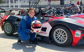 Cristian 'Conejo' Cantú, piloto mexicano