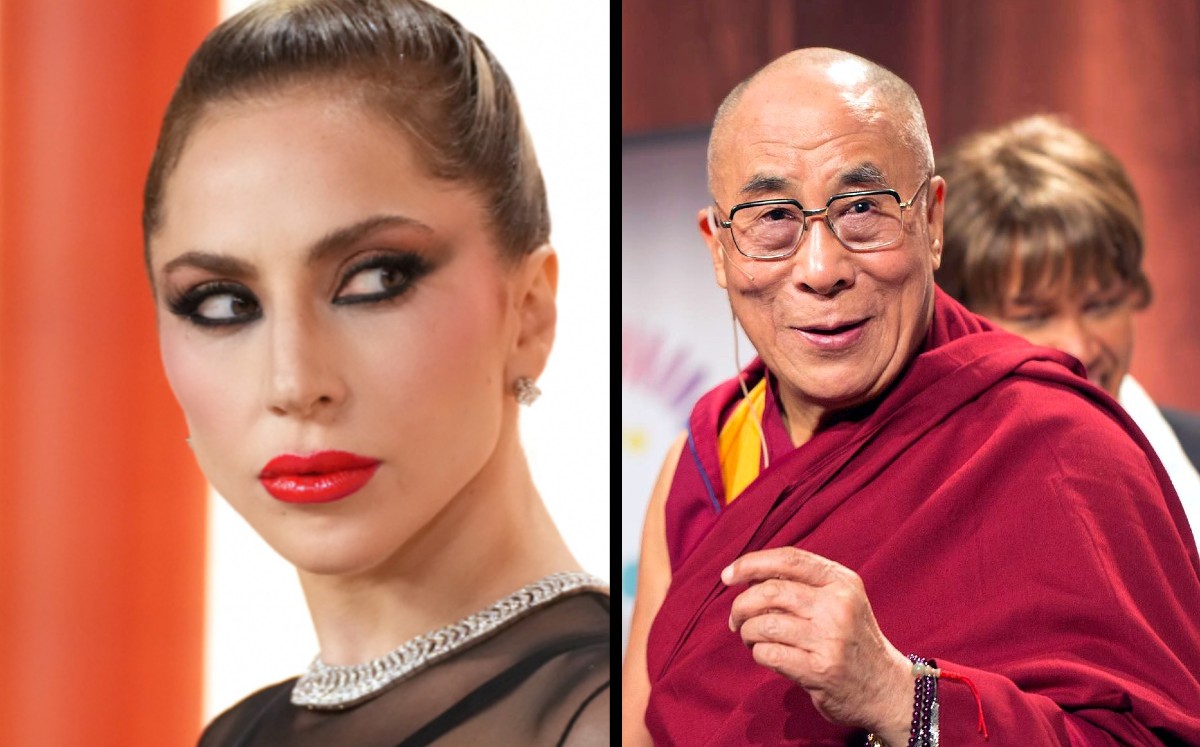 Dalái Lama tocó a Lady Gaga sin su consentimiento; reviven video | ESPECIAL