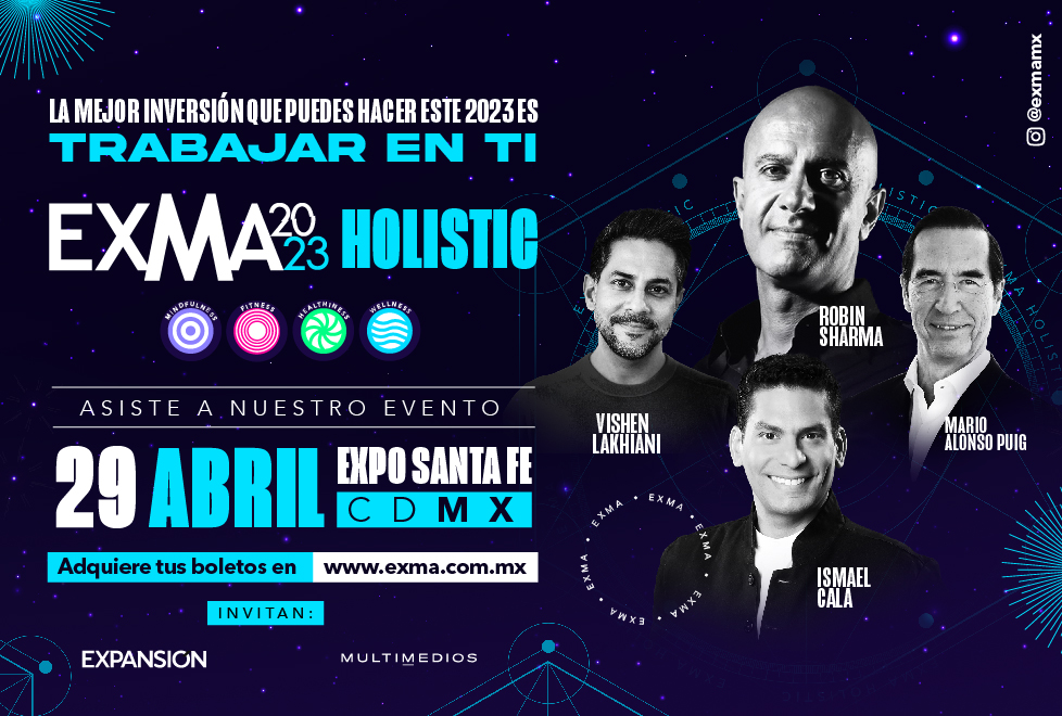 El evento se realizará en Exma Holistic 2023. | Especial