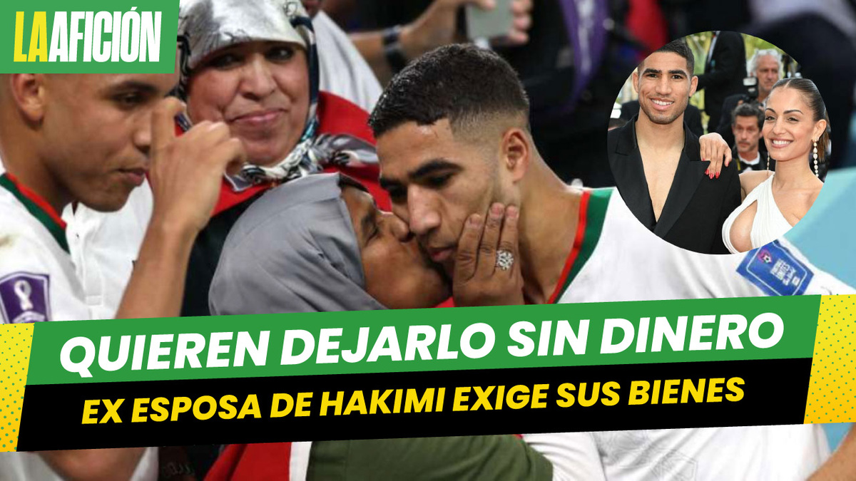 Ex esposa de Achraf Hakimi le pide divorcio y exige mitad de sus bienes