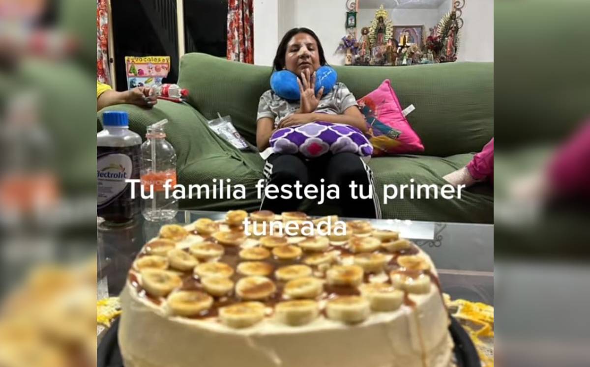 Joven se hace rinoplastía y familia organiza una fiesta; le cantan las mañanitas a su nariz/@natalitapia5