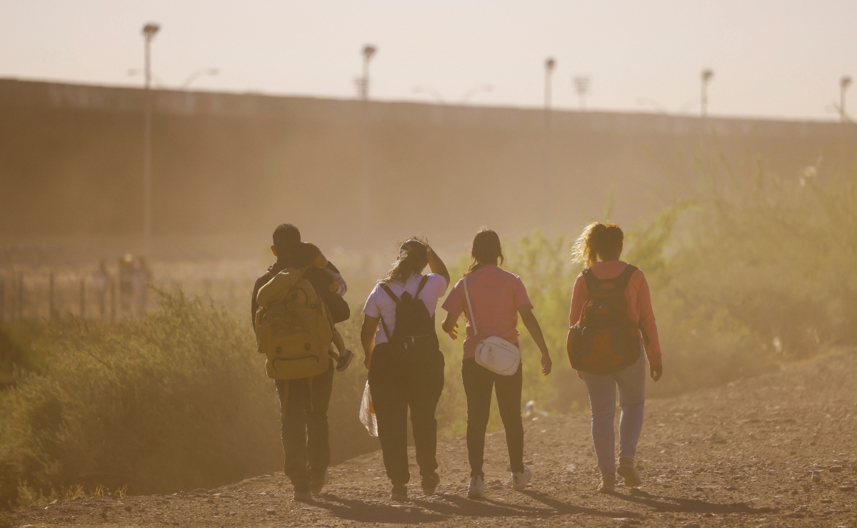 Los migrantes que van hacia Estados Unidos. | Reuters