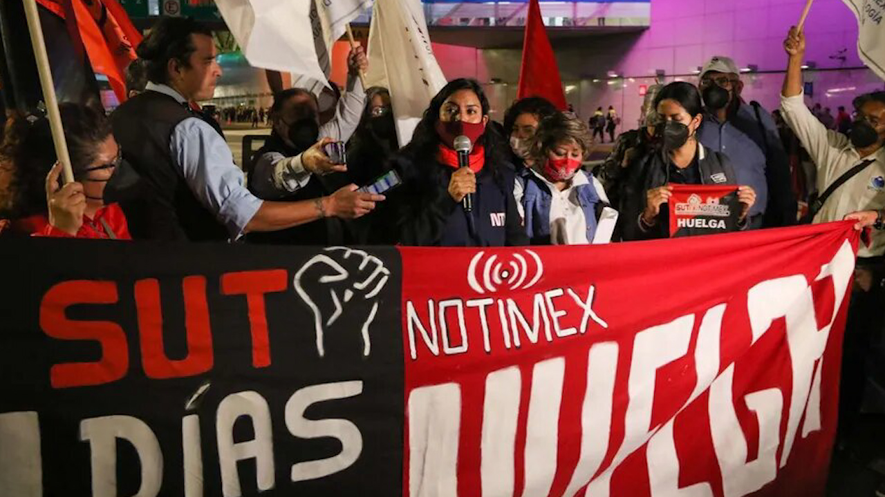 "Mañanera no suple labor de agencia"; sindicato Notimex