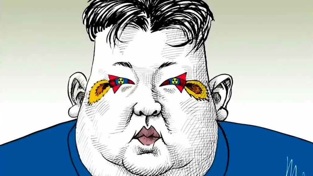 Misil balístico lanzado por Kim Jong Un | Los Desplumados de Rapé