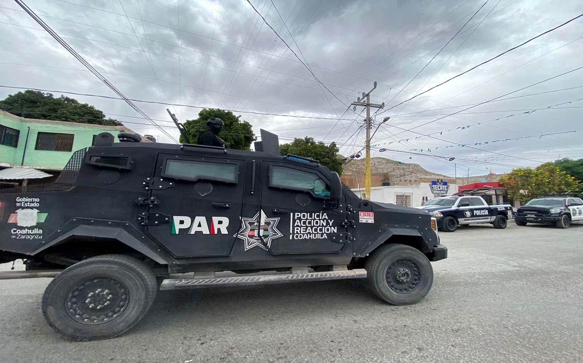 Policía estatal de Coahuila. (Especial)