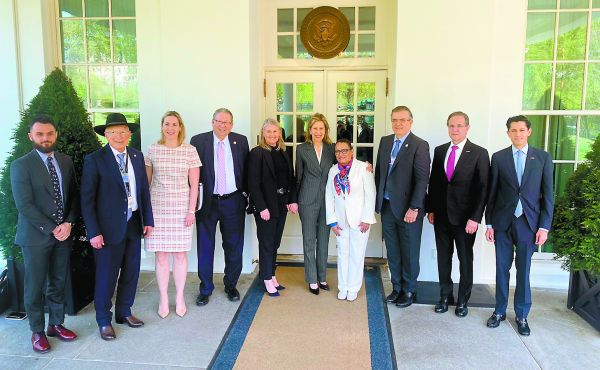 Reunión realizada ayer en Washington. Especial