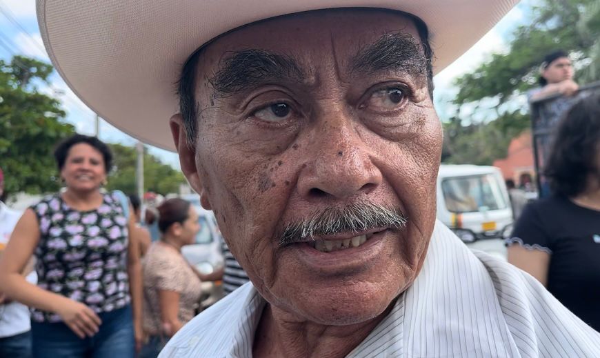 Ejidatario que pidió ayuda a AMLO.