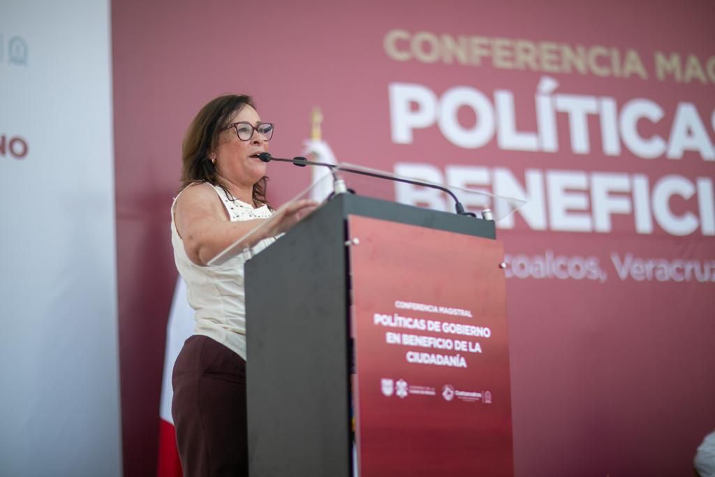 Rocío Nahle en Veracruz.