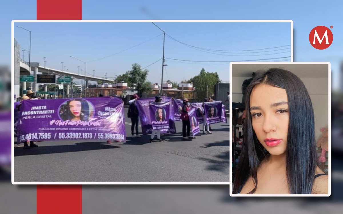 Tras la desaparición de Perla Cristal, familiares se manifestaron para localizarla. | Facebook
