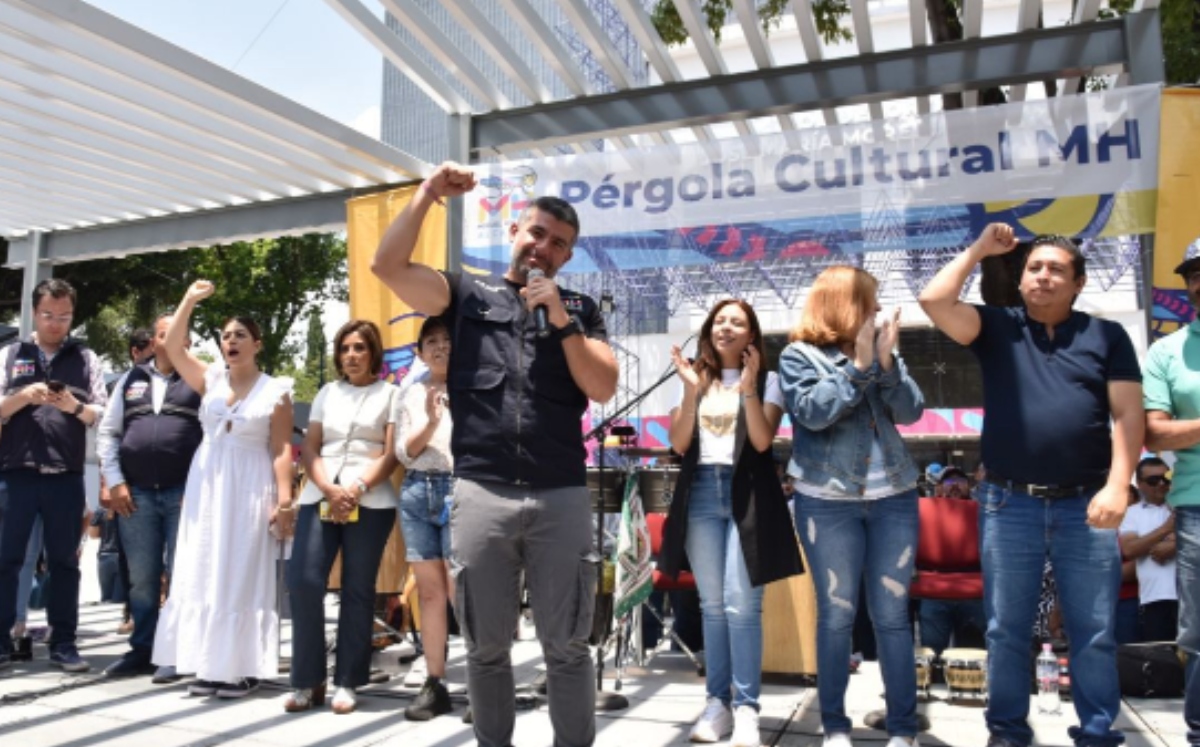 Reinauguran parque en la alcaldía Miguel Hidalgo.