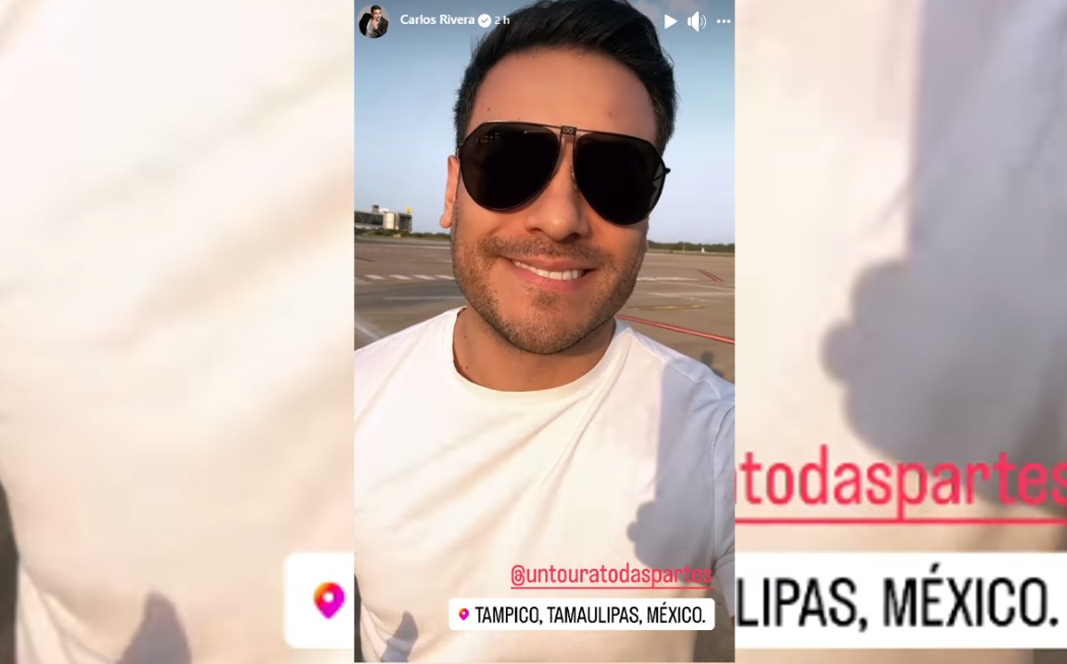 Carlos Rivera ya está en Tampico