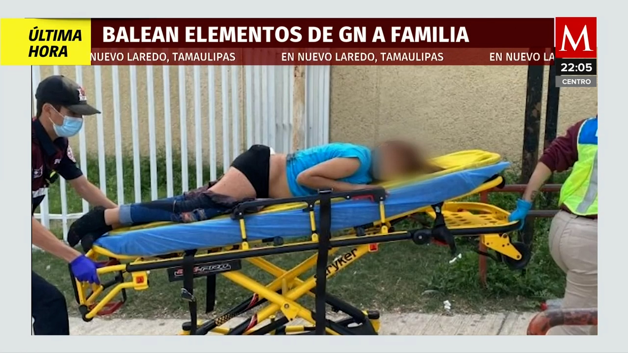 Dispara la Guardia Nacional contra familia en Tamaulipas