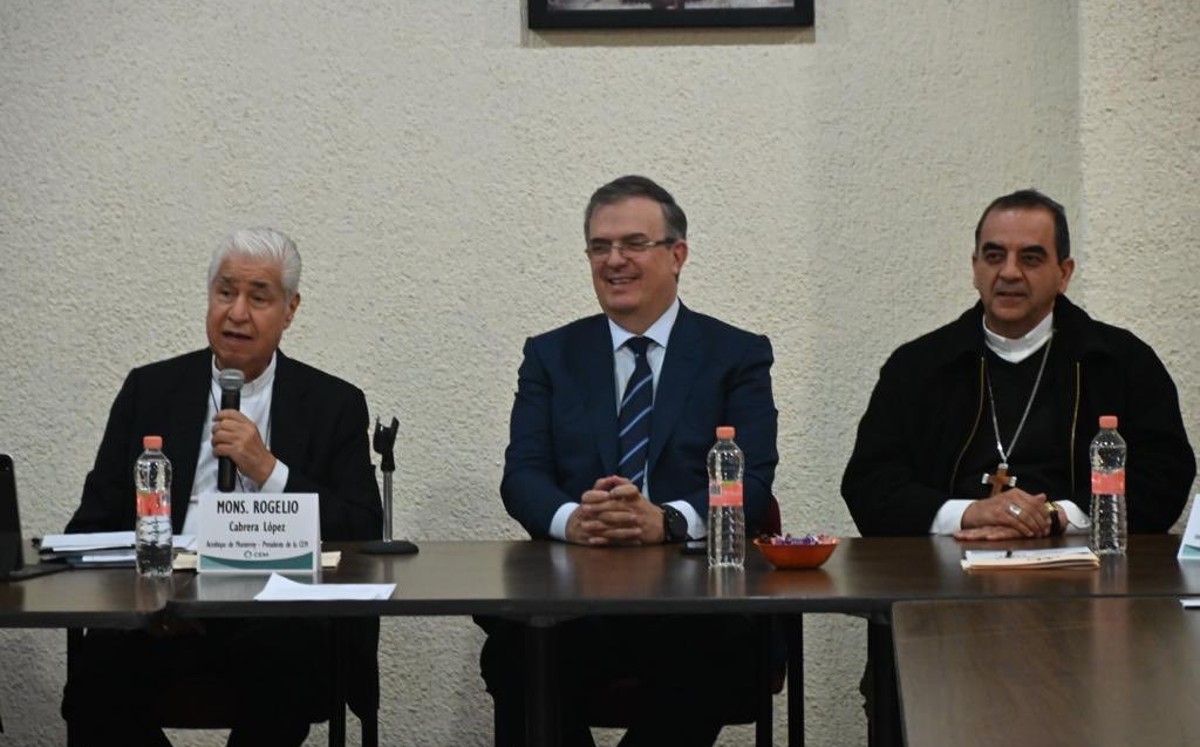 Obispos expresan a Marcelo Ebrard preocupación en temas migratorios. | Twitter