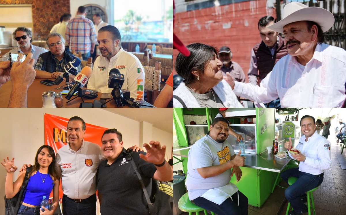 Candidatos a gubernatura vuelven a agenda proselitista. (Especial)