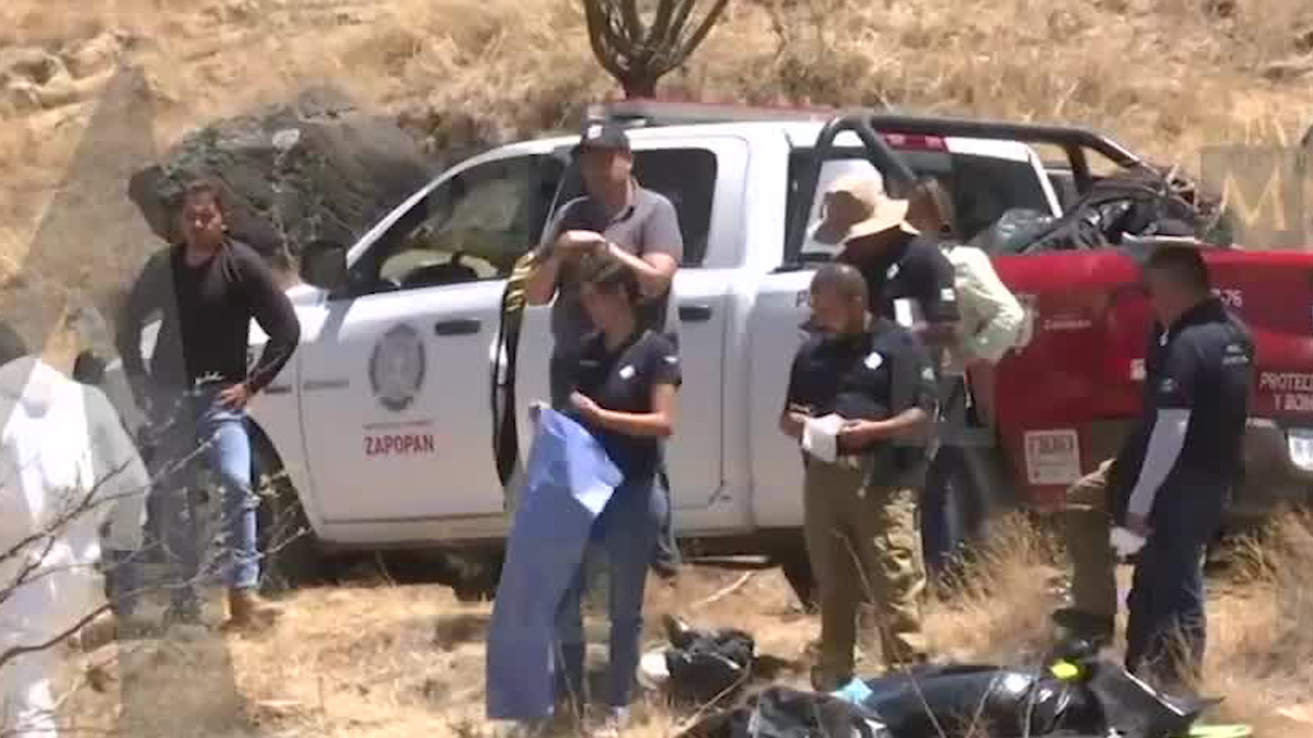 Hallan cuerpos embolsados en un barranco en Zapopan, Jalisco