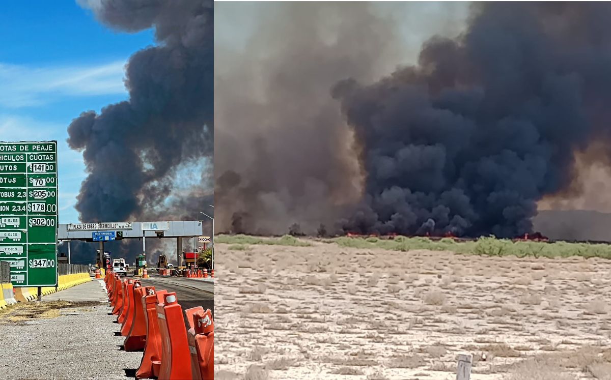 Los hechos ocurrieron a la altura del kilómetro 54+100 de la autopista Gómez Palacio-Jiménez, cerca de la localidad de Bermejillo, en Mapimí, Durango.