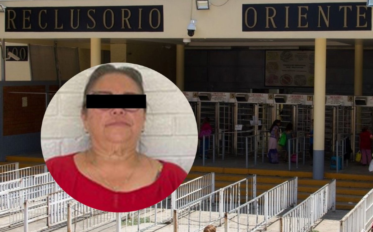 La mujer intentó entrar con los billetes al reclusorio Oriente. | Foto: Cuartoscuro / SSC Diseño: Milenio Digital