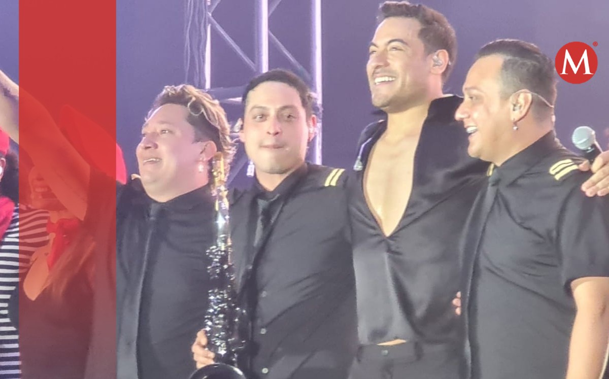 Músicos tampiqueños destacan en concierto de Carlos Rivera