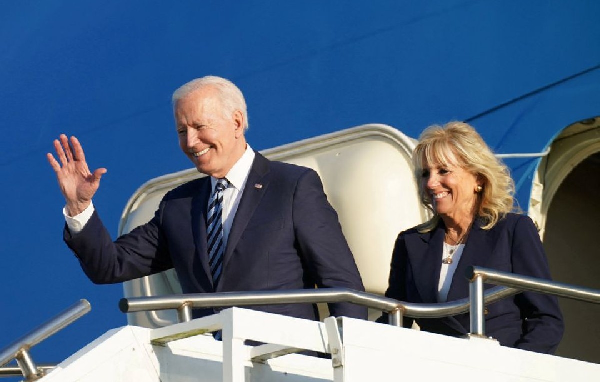 Presidente estadunidense Joe Biden y su esposa Jill Biden (Reuters)