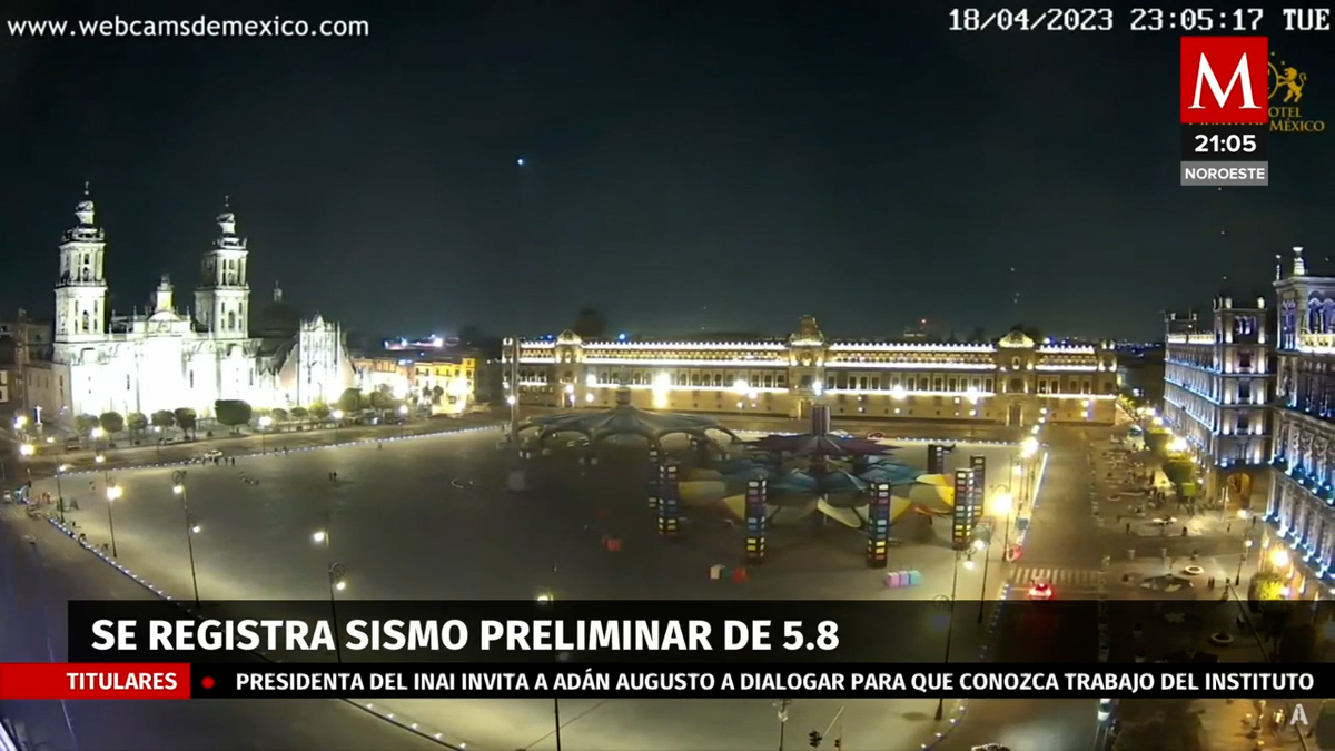 Tiembla en CdMx; capitalinos desalojan inmuebles