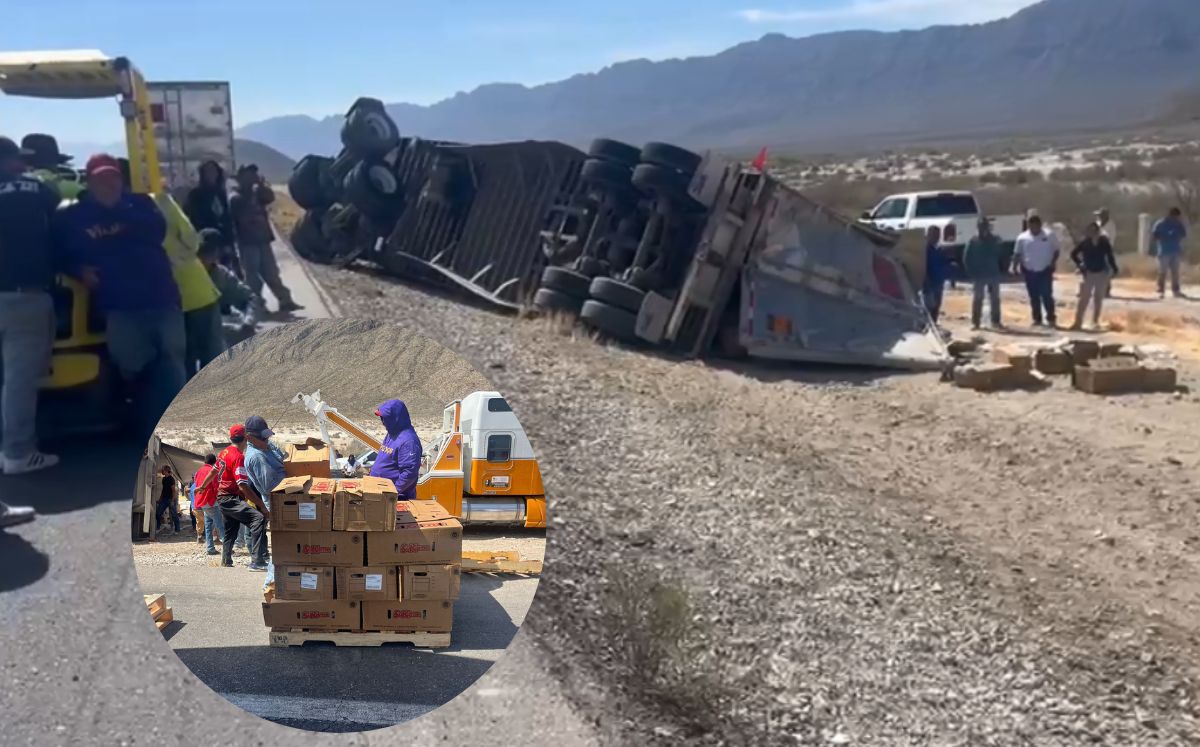 En el accidente no reportaron personas lesionadas. (Notivox Digital)