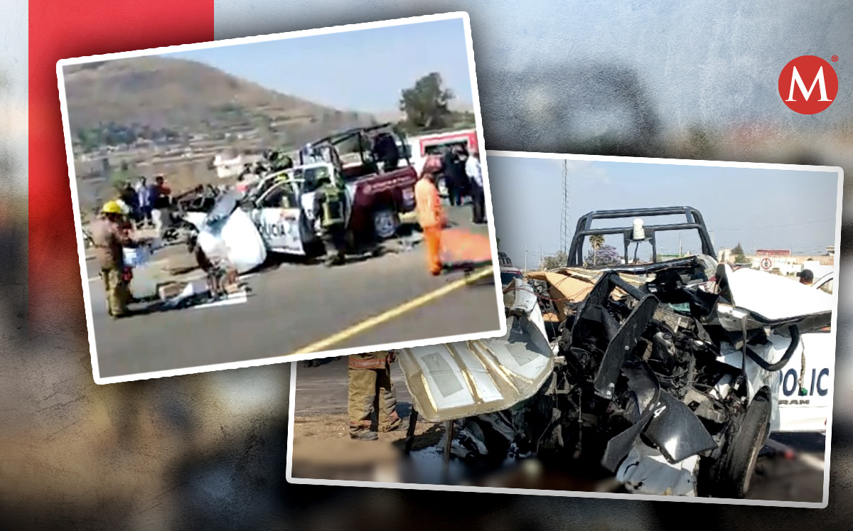 Choque deja policía muerto en Puebla | Especial