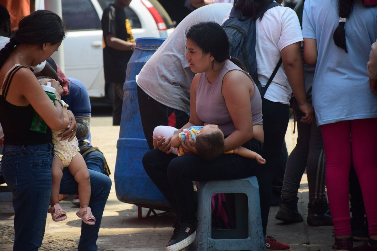 Cientos de migrantes esperan en México para cruza a EU. (Cuartoscuro)