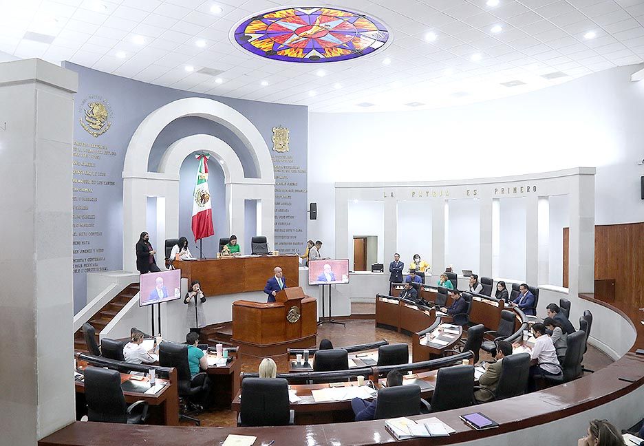 Congreso de San Luis Potosí. (Rocío López)
