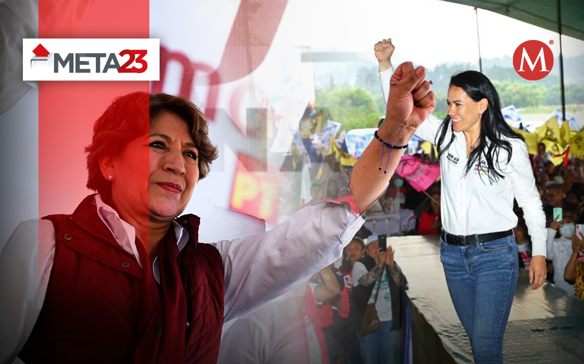 Así llegarán las candidatas a la gubernatura del Edomex a su primer debate. Especial