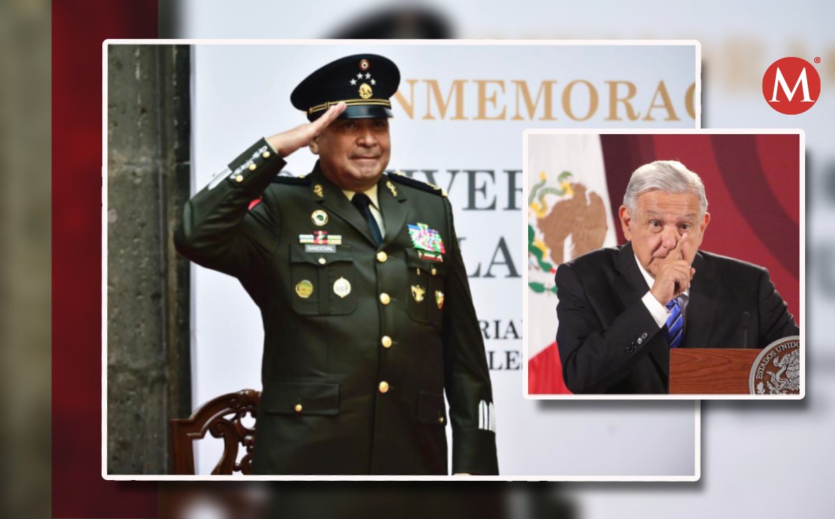 Luis Cresencio Sandoval, secretario de la Defensa Nacional. (Diseño: Mauricio Ledesma)