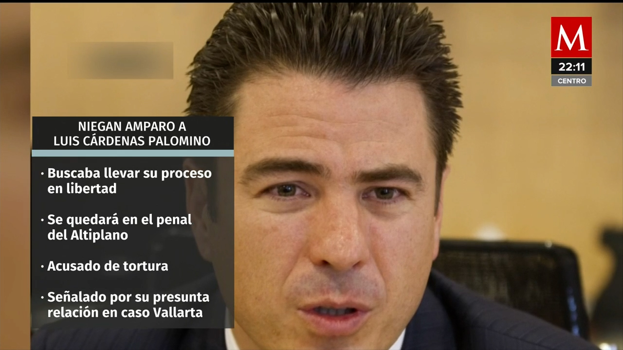 Luis Cárdenas Palomino continuará preso; niegan amparo a 'mano derecha' de García Luna