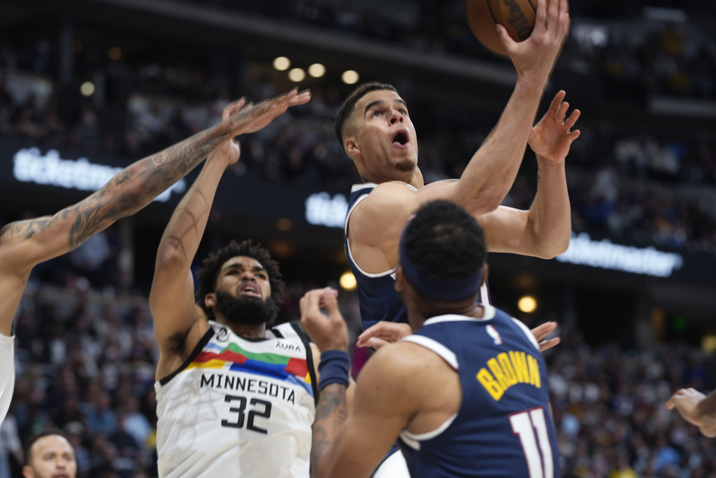 Nikola Jokic sumó 27 puntos, nueve asistencias y nueve rebotes | AP
