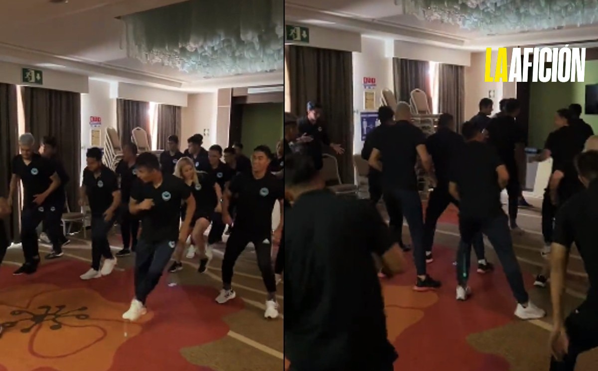 Plantel del Tampico-Madero llegó a Playa del Carmen y hasta bailó "Payaso de rodeo".
