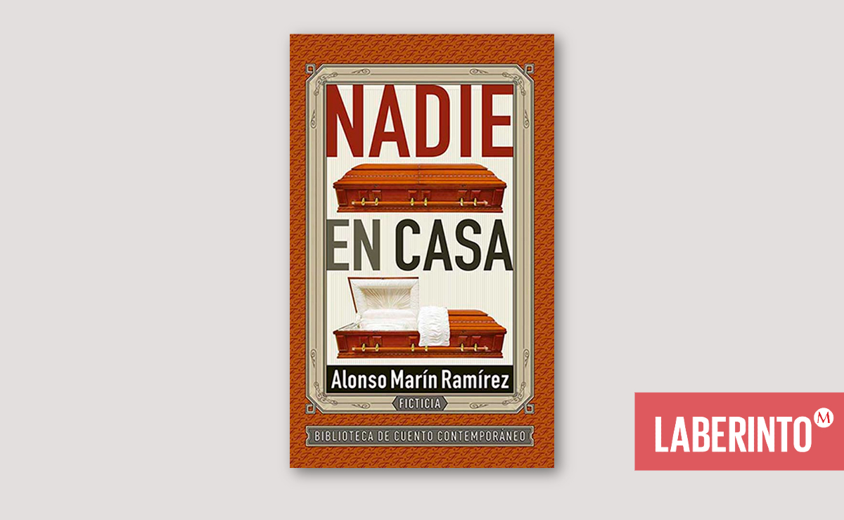 Portada de ‘Nadie en casa’, de Alonso Marín Ramírez. (Ficticia Editorial/Secretaría de Cultura de Yucatán)
