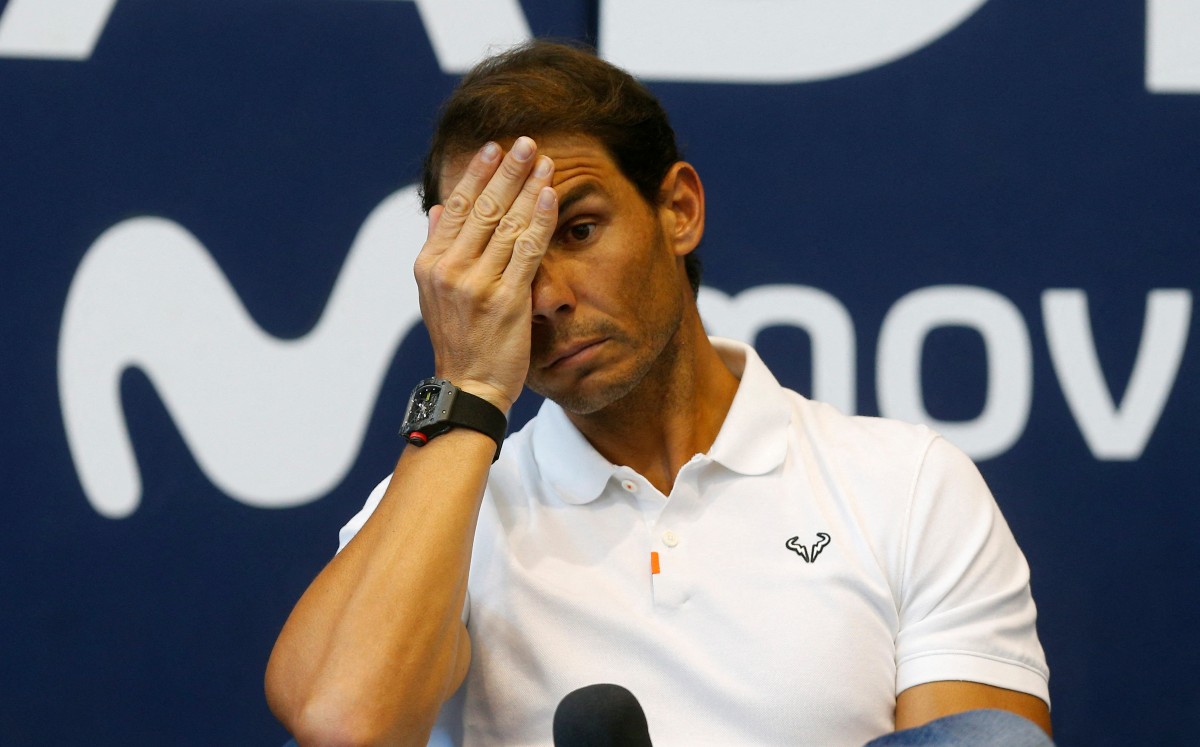 Rafael Nadal queda fuera del Abierto de Madrid por lesión (Reuters)
