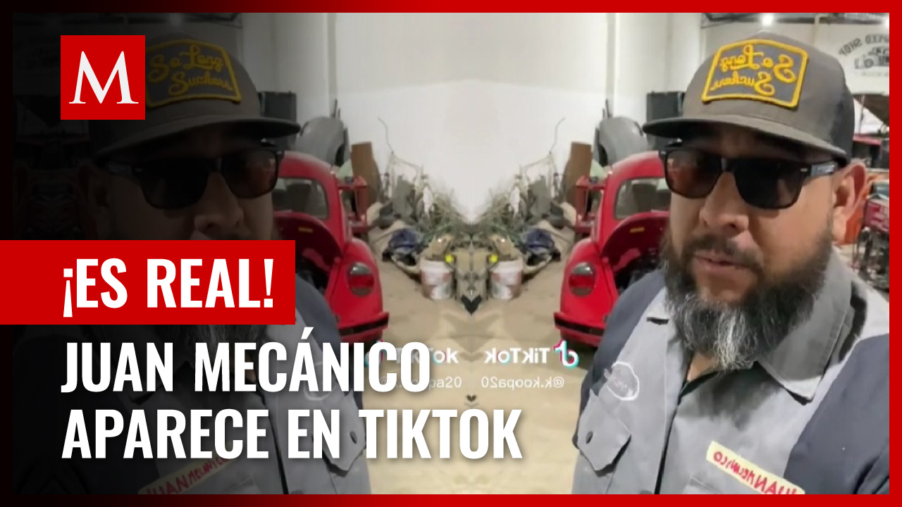 TikTok ha subido un video mostrando que Juan Mecánico es real
