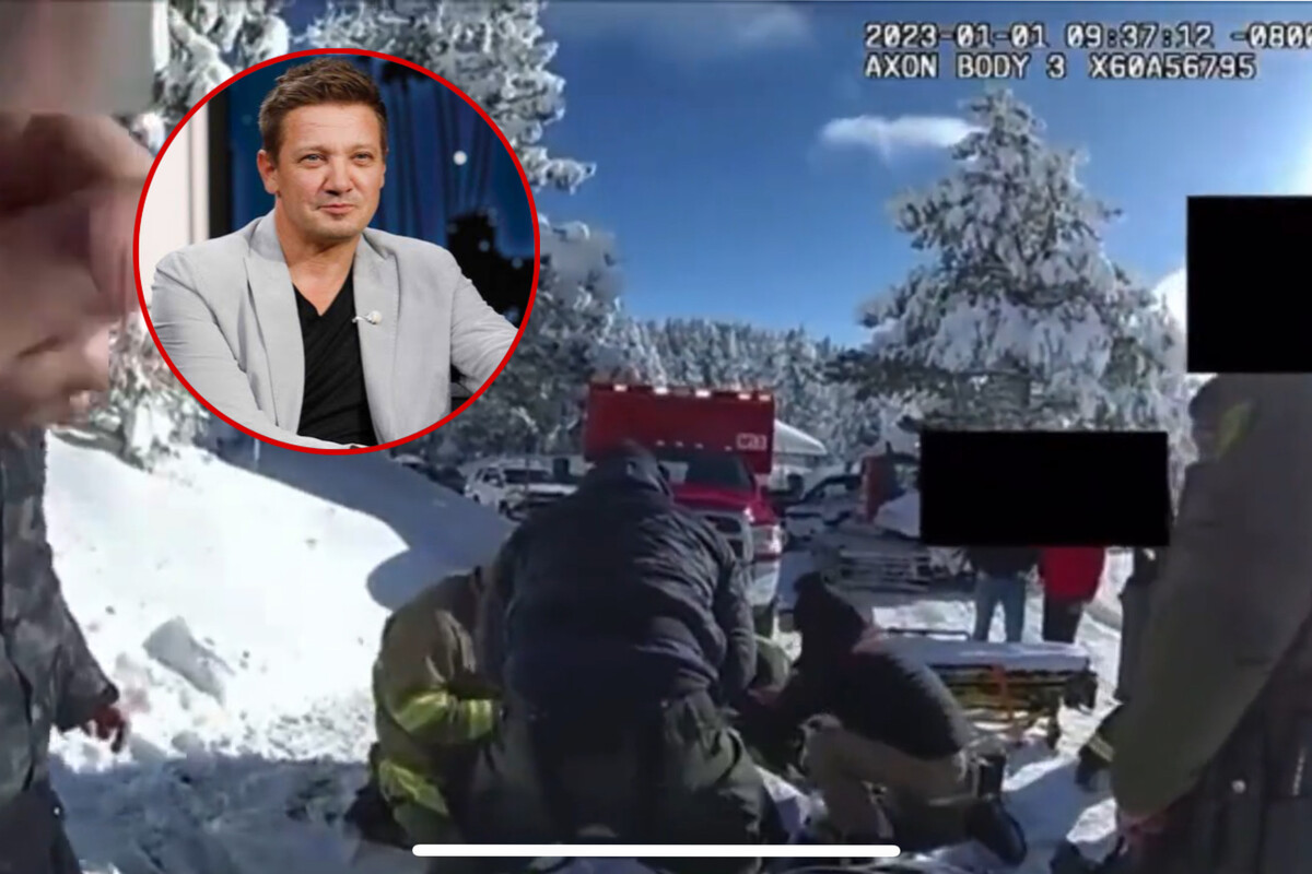 Video del rescate de Jeremy Renner