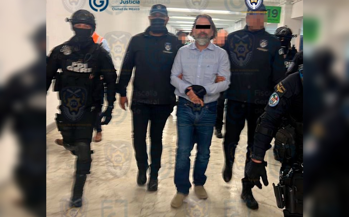 El ex alcalde de Benito Juárez llegó al penal luego de que fue detenido ayer en Estados Unidos. | Especial