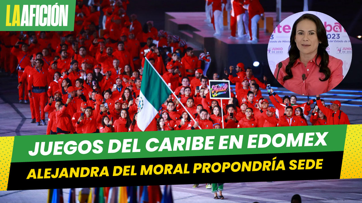 Alejandra del Moral quiere los Juegos Centroamericanos de 2030 en Edomex