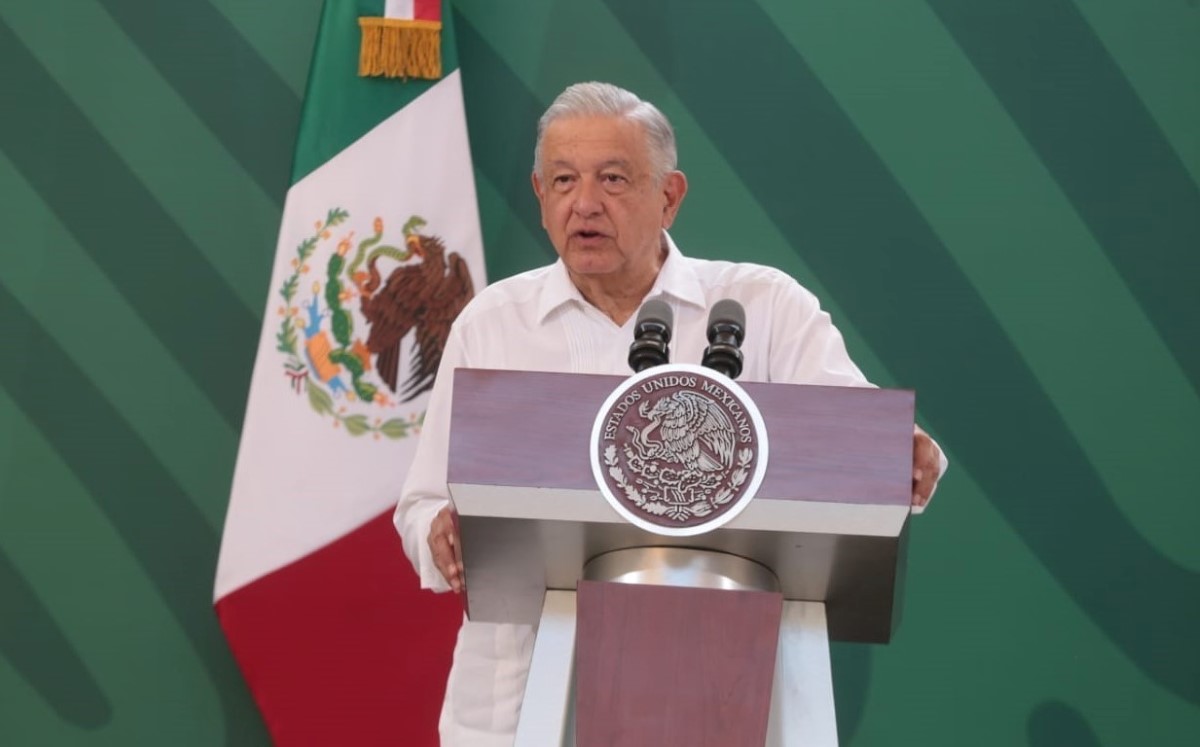 AMLO dijo estar contento con la venta del avión presidencial. | Jesús Quintanar