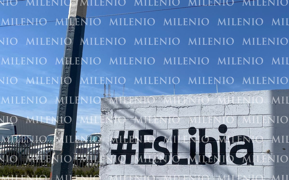 Bardas promocionando a Libia García aparecen en Guanajuato